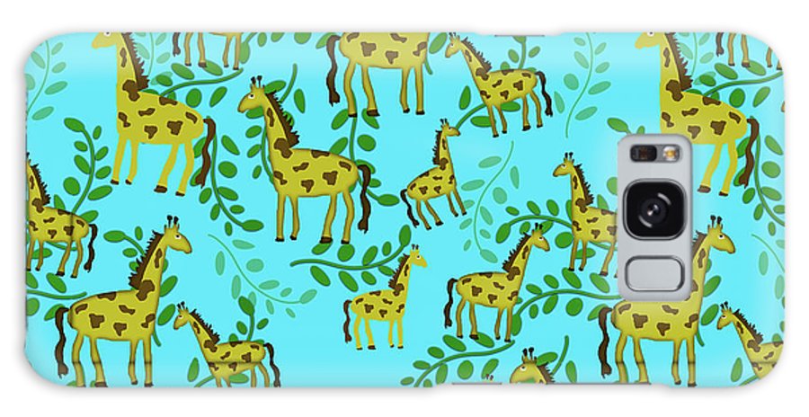 Cute Giraffes Pattern - Phone Case