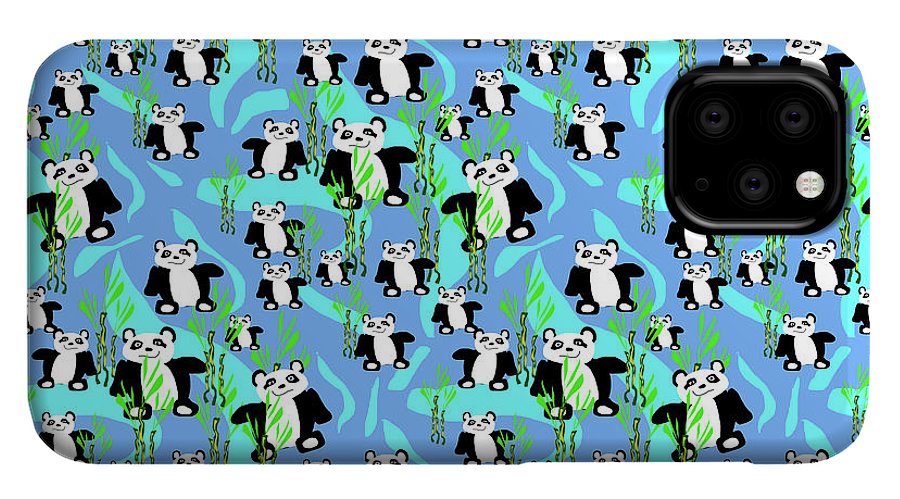 Cute Panda Bears Pattern - Phone Case