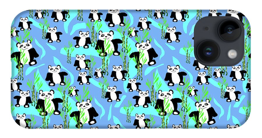 Cute Panda Bears Pattern - Phone Case