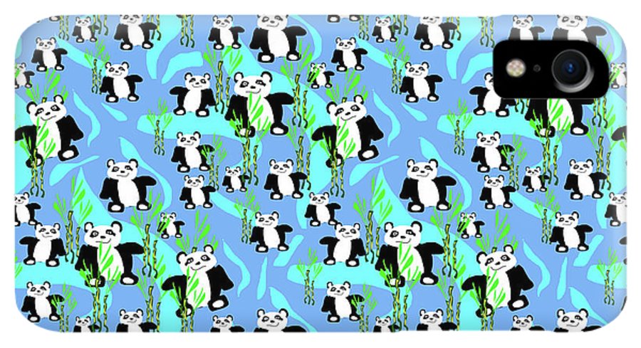 Cute Panda Bears Pattern - Phone Case