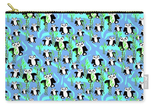Cute Panda Bears Pattern - Carry-All Pouch