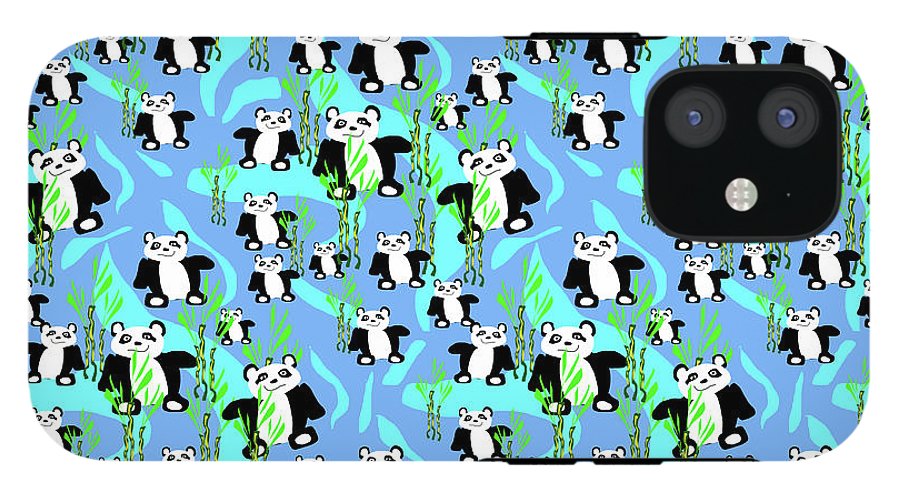 Cute Panda Bears Pattern - Phone Case