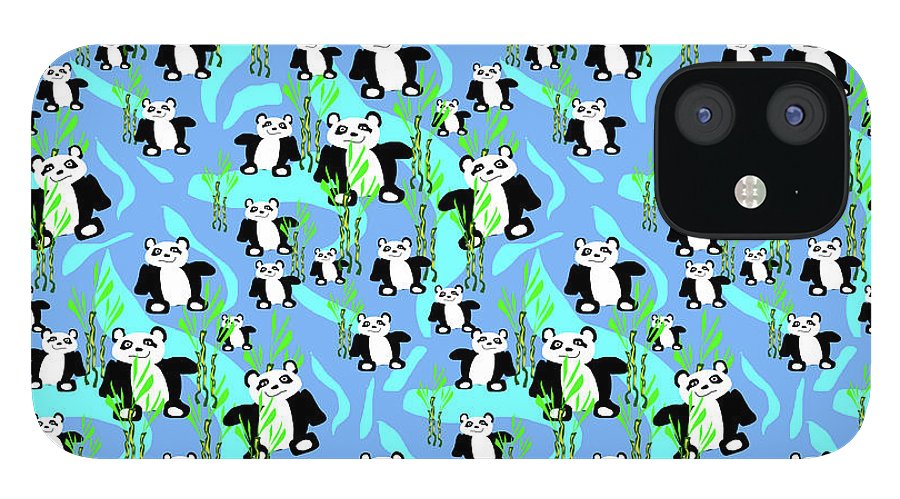 Cute Panda Bears Pattern - Phone Case
