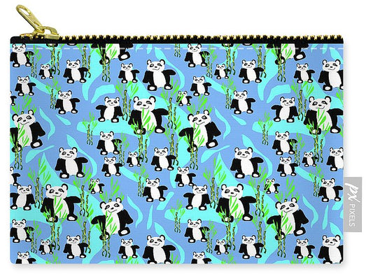 Cute Panda Bears Pattern - Carry-All Pouch