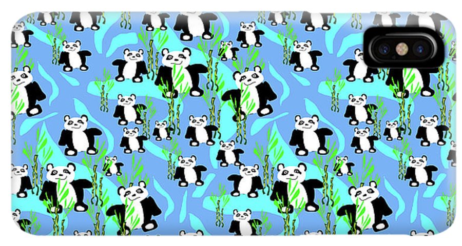 Cute Panda Bears Pattern - Phone Case