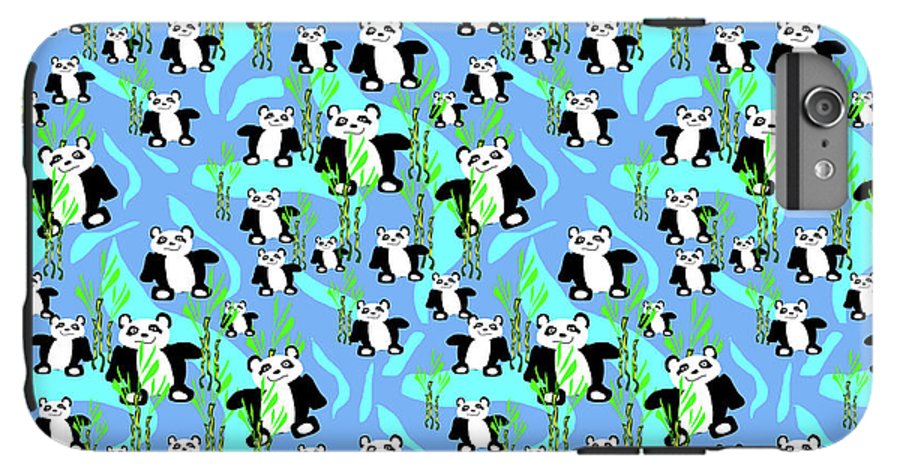 Cute Panda Bears Pattern - Phone Case