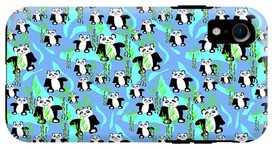 Cute Panda Bears Pattern - Phone Case
