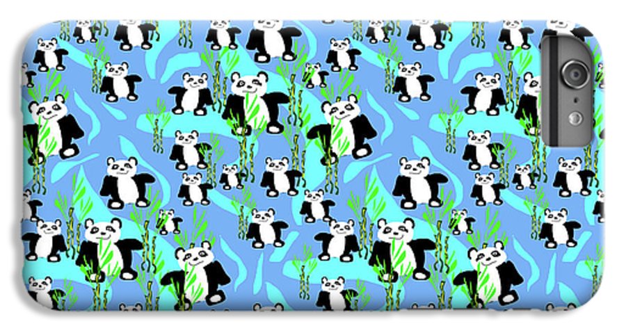 Cute Panda Bears Pattern - Phone Case