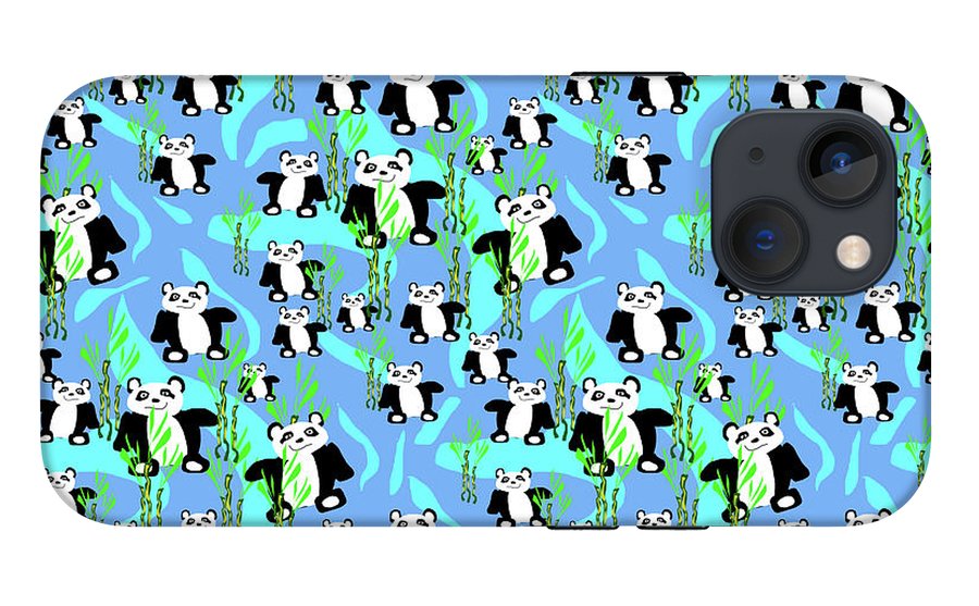 Cute Panda Bears Pattern - Phone Case
