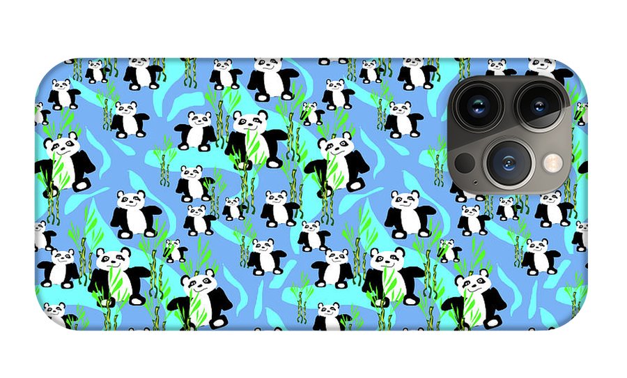 Cute Panda Bears Pattern - Phone Case