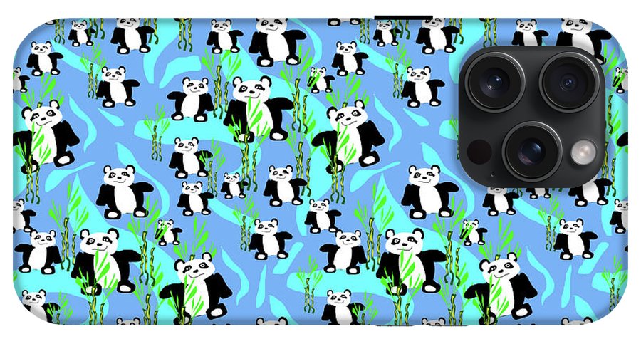 Cute Panda Bears Pattern - Phone Case