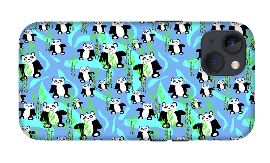 Cute Panda Bears Pattern - Phone Case