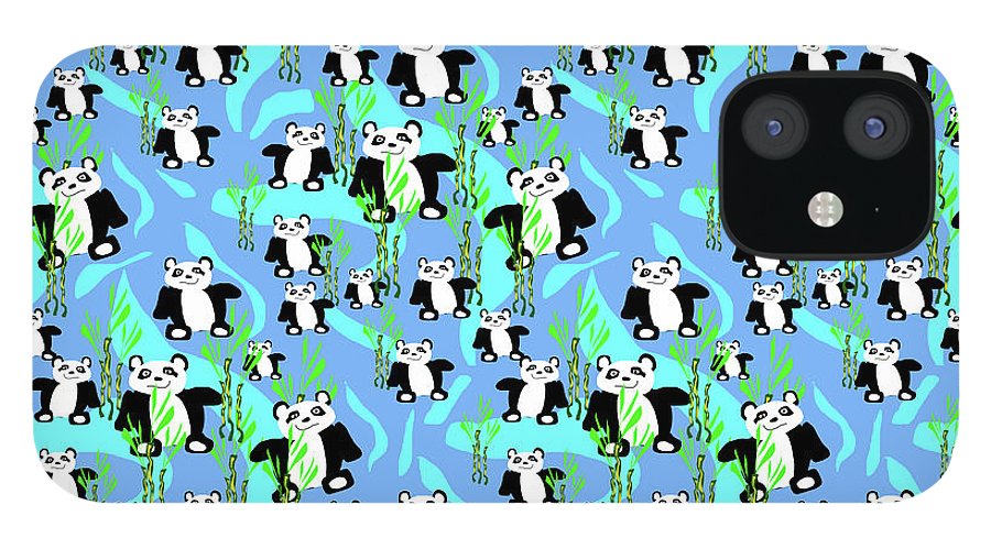 Cute Panda Bears Pattern - Phone Case