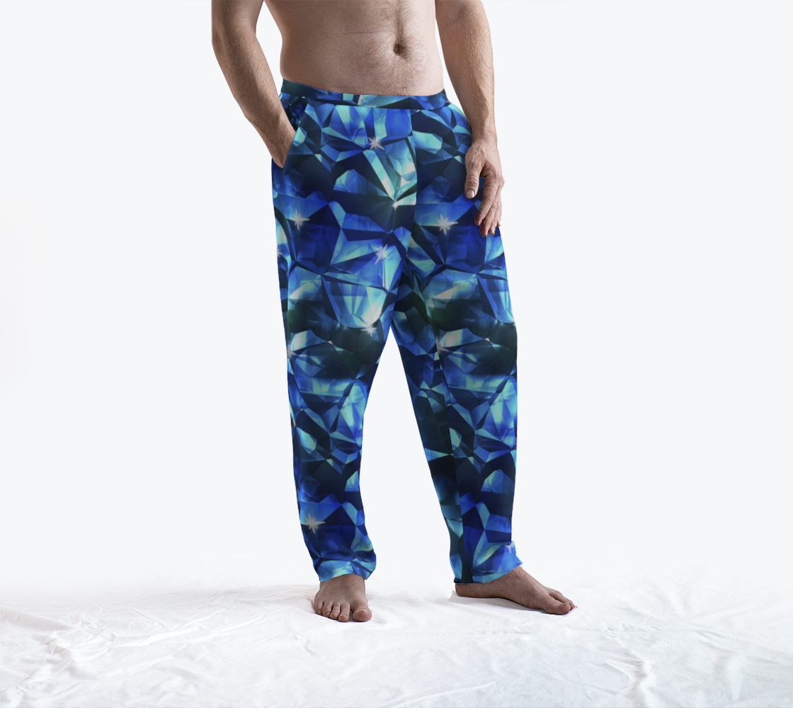 Blue Crystal Lounge Pants