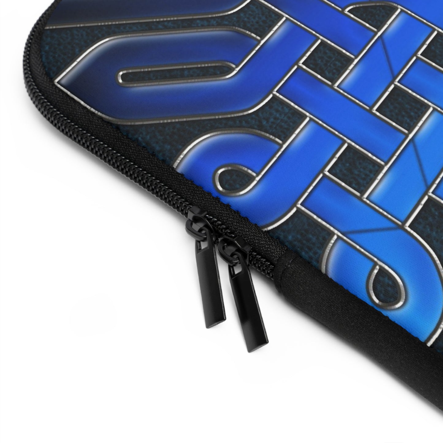 Blue Celtic Glass Laptop Sleeve