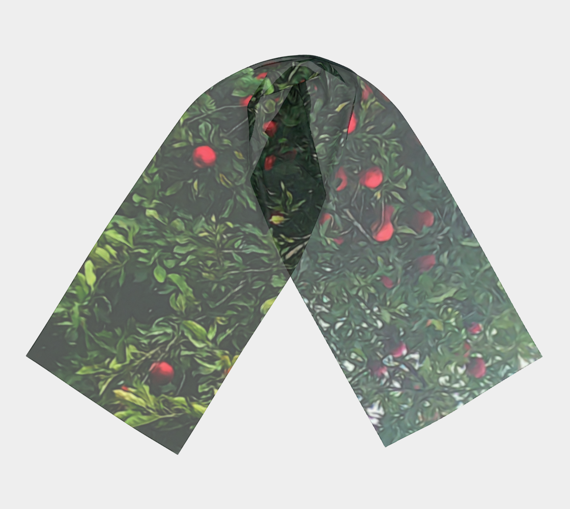 Apple Tree Long Scarf
