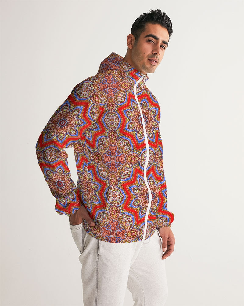 Medieval Kaleidoscope Men's Windbreaker
