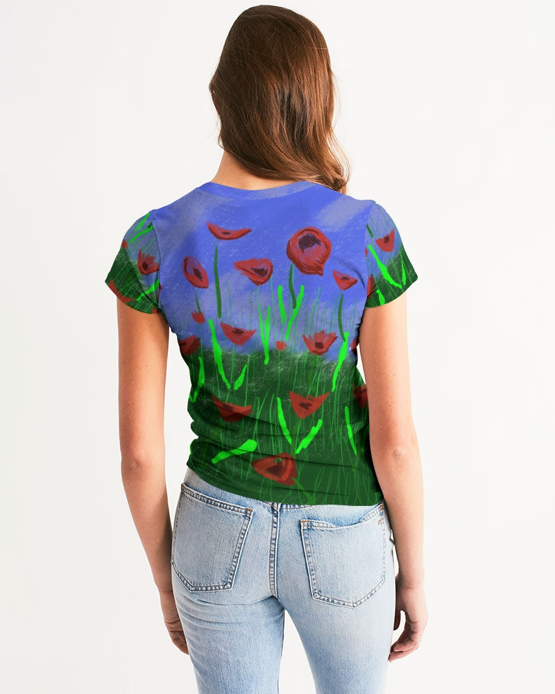 Field Of Poppies Women's Tee