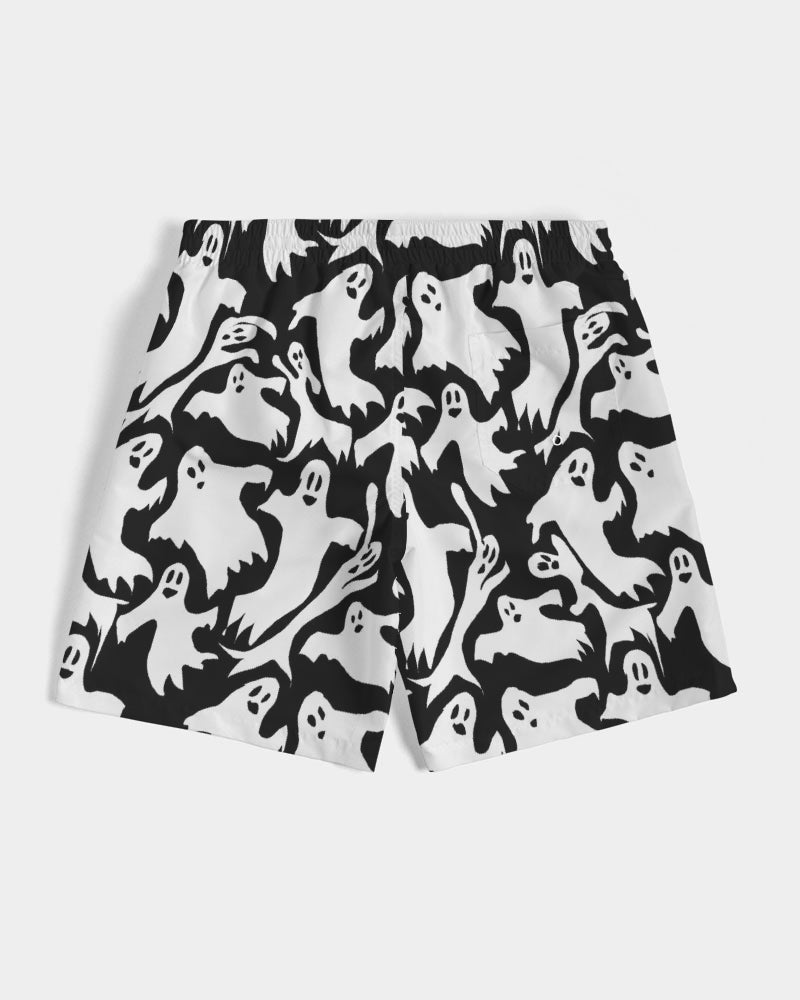 Ghosts Pattern Men's Swim Trunk