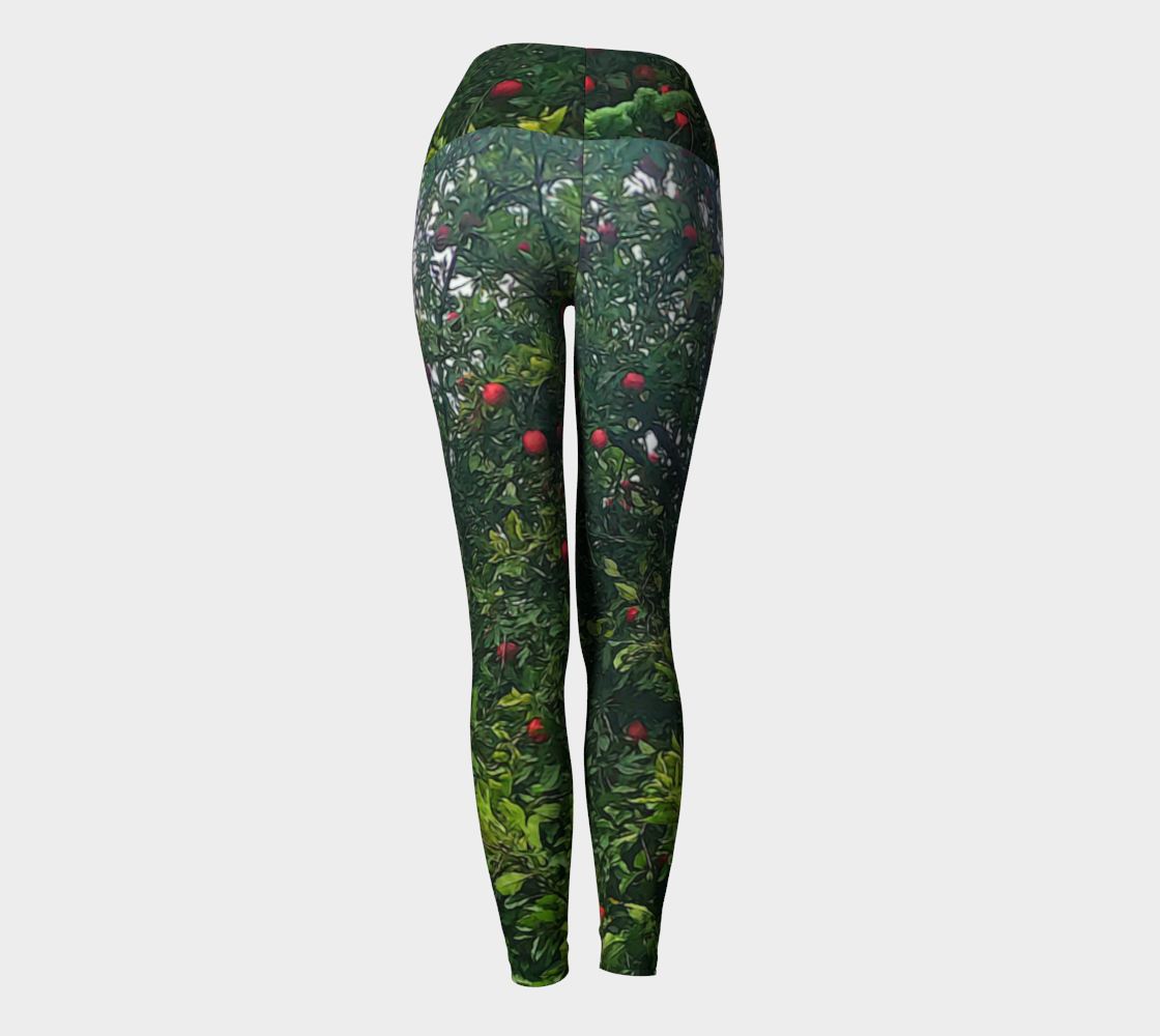 Apple Tree Yoga Leggings