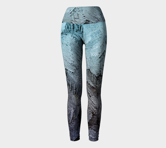 Window Frost Yoga Leggings