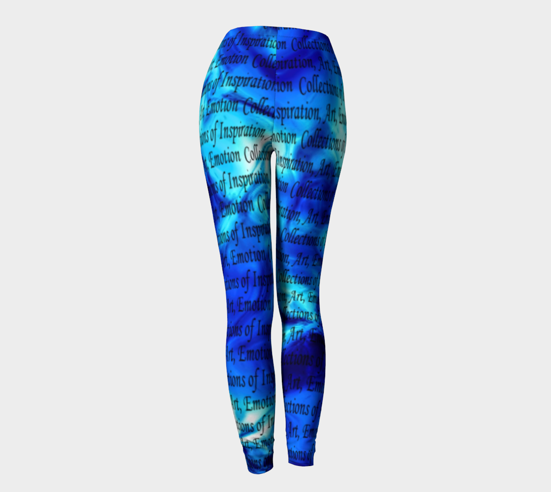 Inspiration In Blue Leggings
