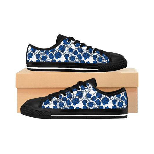 Blue Roses Women's Sneakers