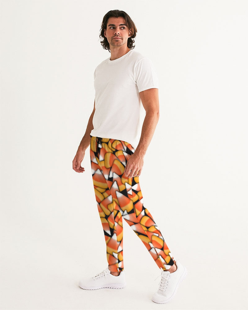 Candy Corn Pattern Men's Joggers
