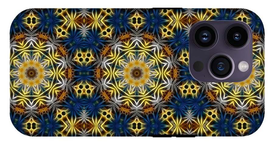 Daisies Kaleidoscope - Phone Case
