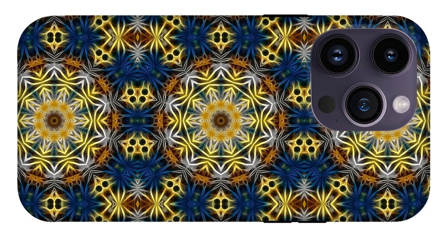 Daisies Kaleidoscope - Phone Case