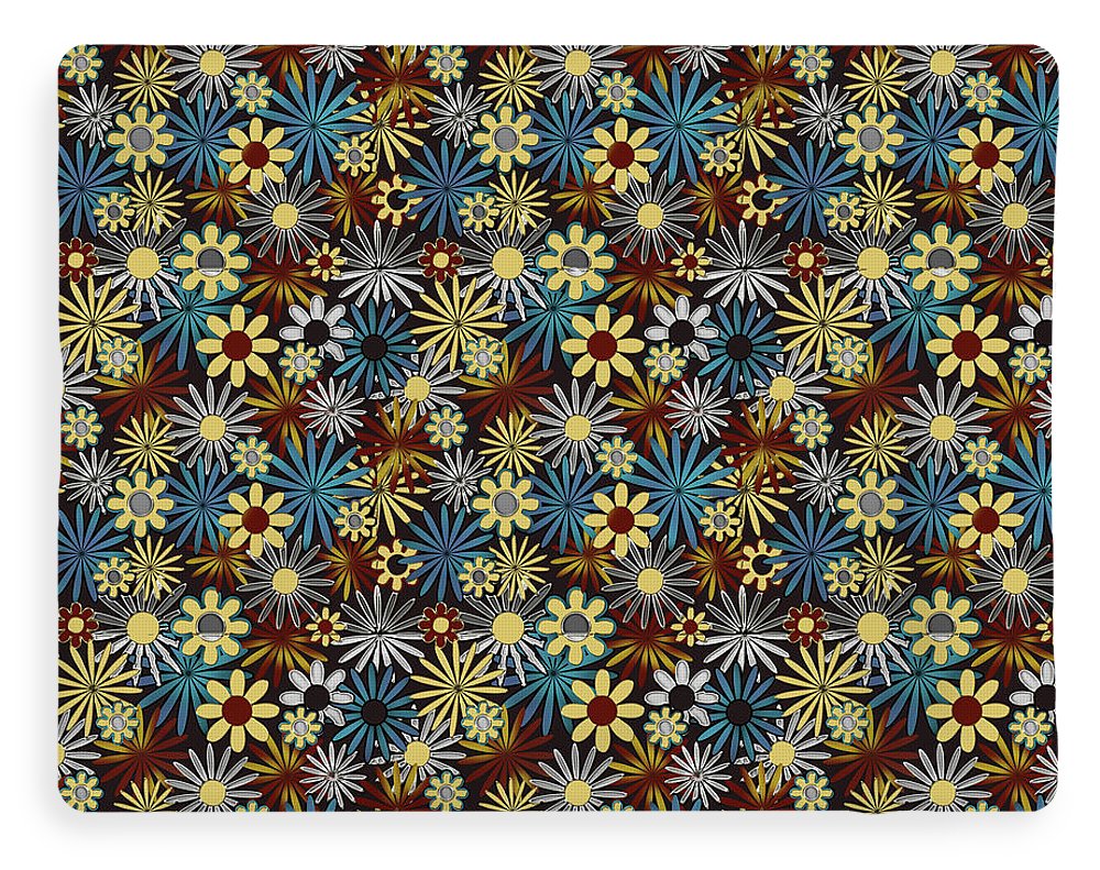 Daisies Pattern Variation 1 - Blanket