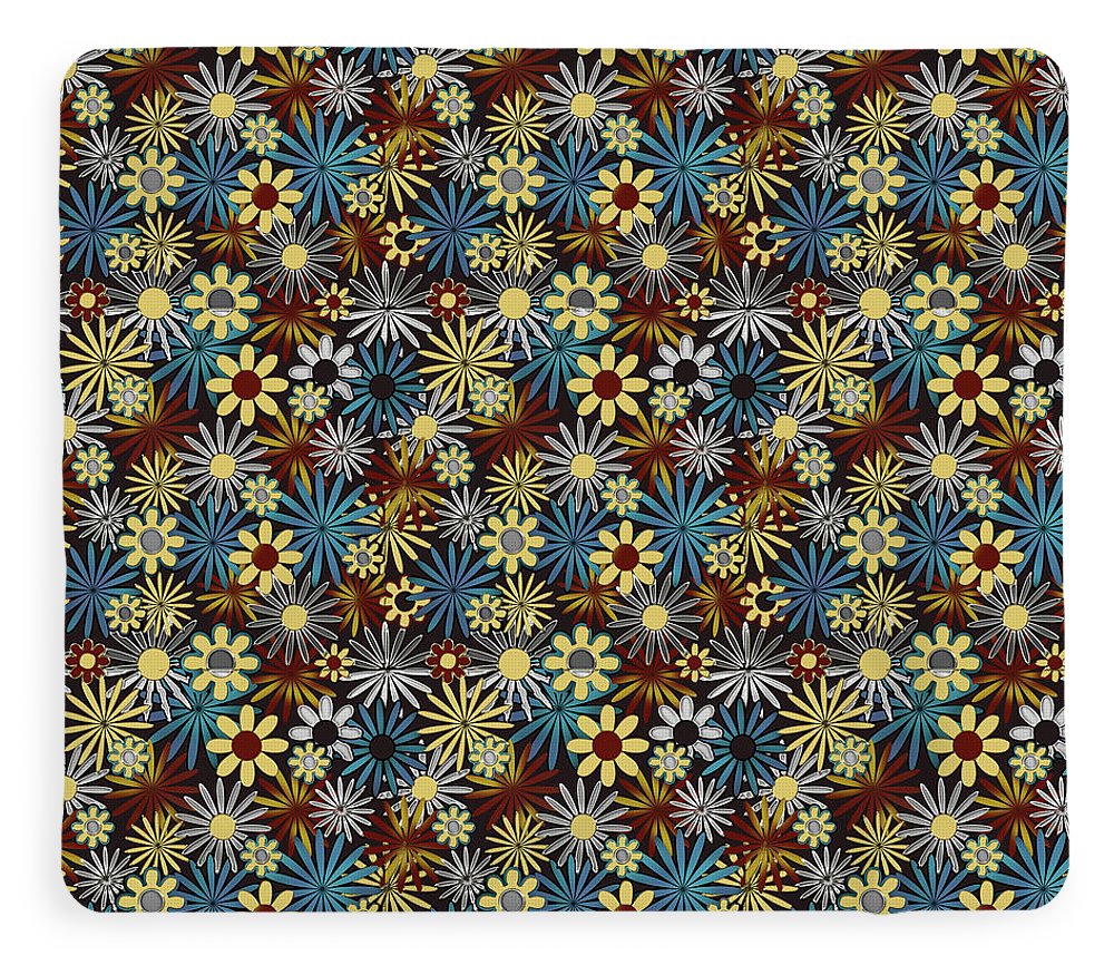 Daisies Pattern Variation 1 - Blanket