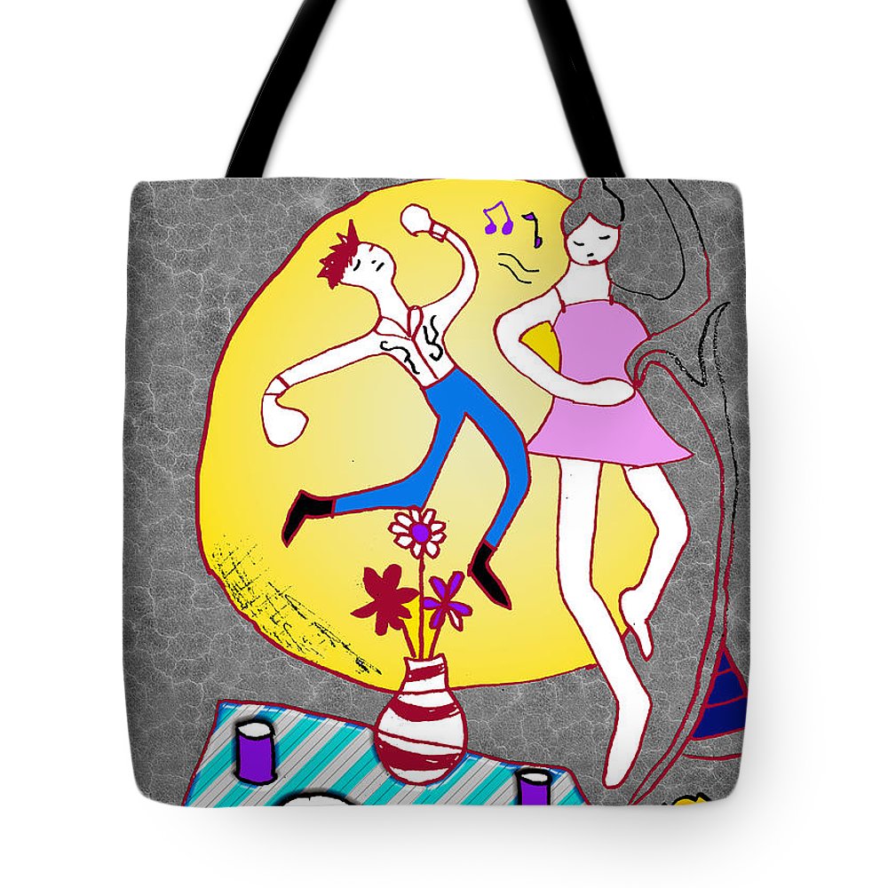 Dancin In The Moonlight - Tote Bag