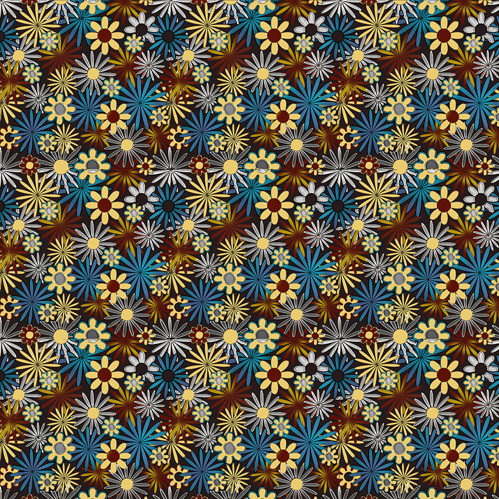 Daisies Pattern Digital Image Download