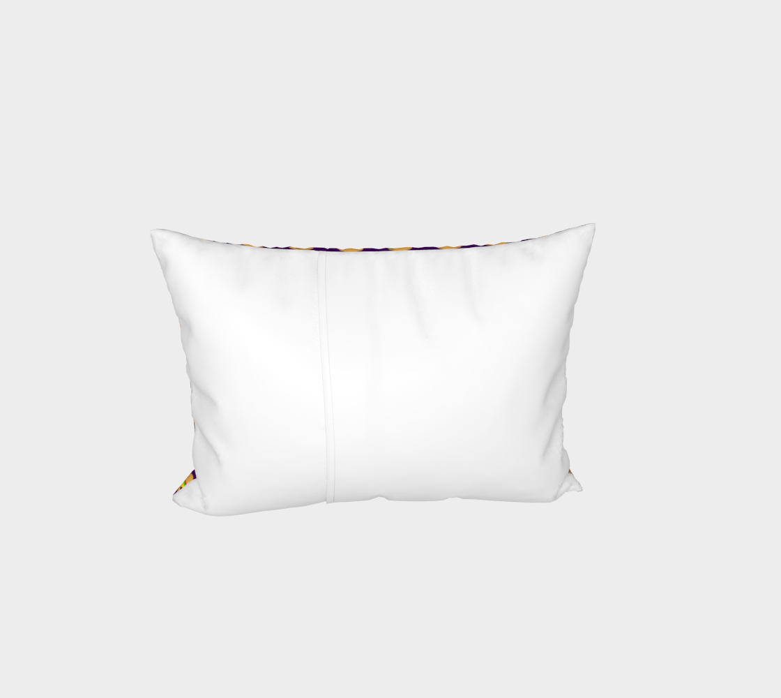 Cheeseburger Pattern Bed Pillow Sham