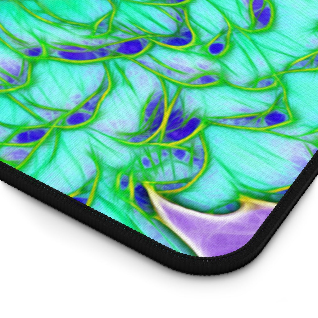 Abstract Chrysanthemum Desk Mat