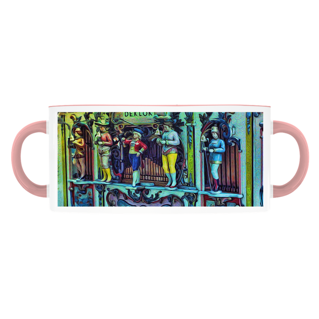 Vintage Travel Music Cart at Netherlands Accent Mugs