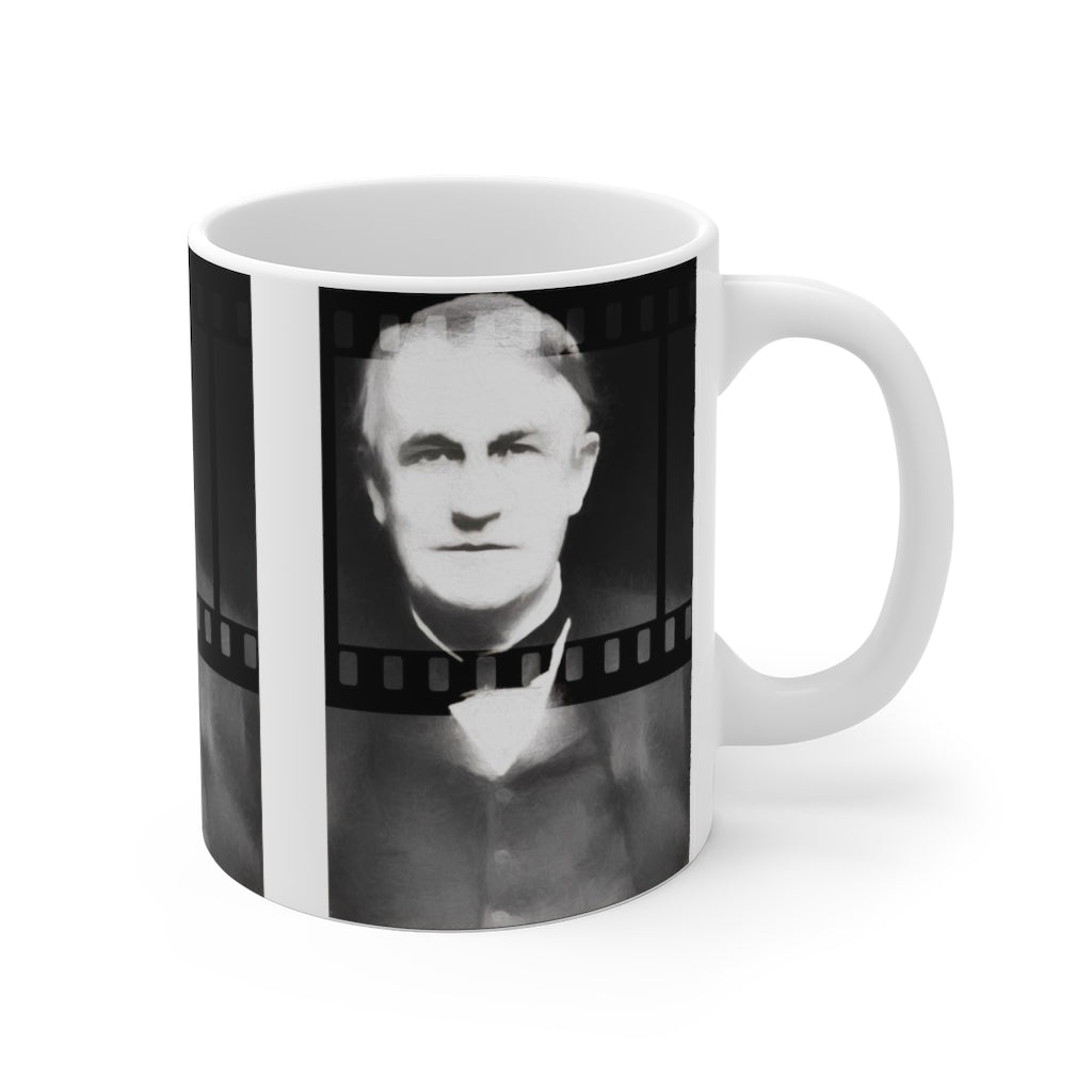 Silent Film Thomas Edison Ceramic Mugs (11oz\15oz\20oz)