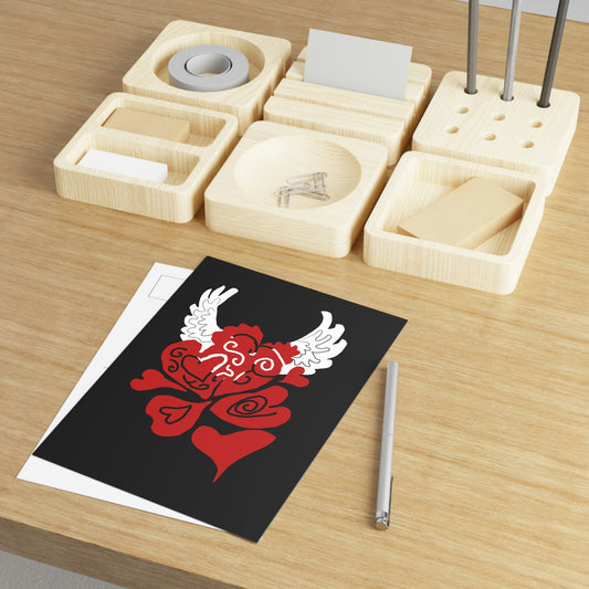 Hearts and Wings Fine Art Postcards