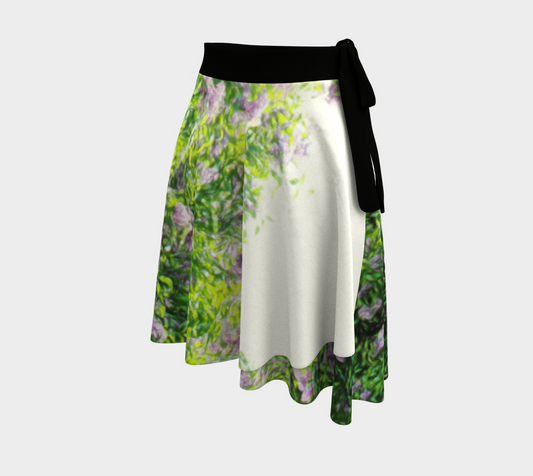 Lilac Hedge Wrap Skirt