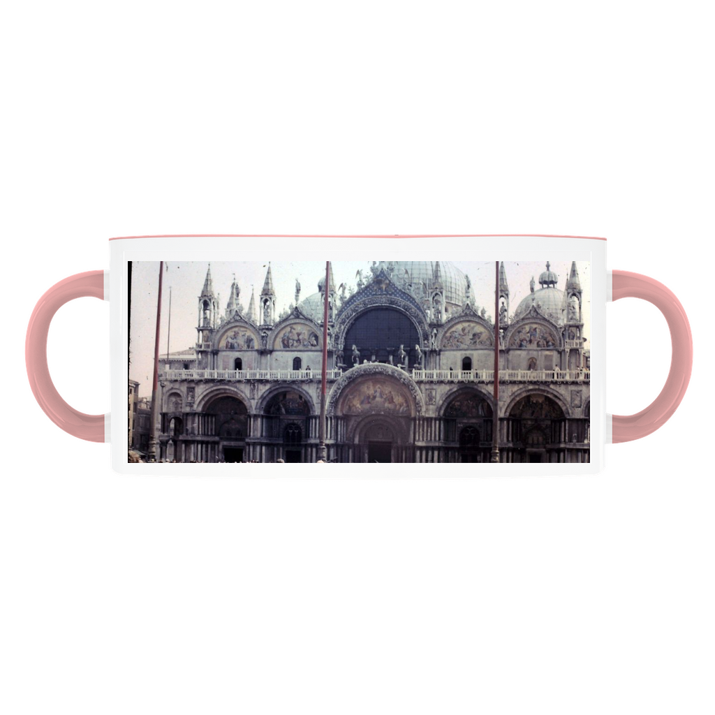 Vintage Venice Cathedral Accent Mugs