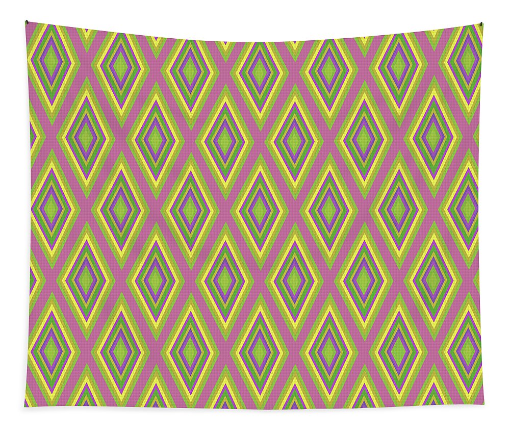 Diamonds Pattern Variation 6 - Tapestry