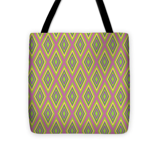 Diamonds Pattern Variation 6 - Tote Bag