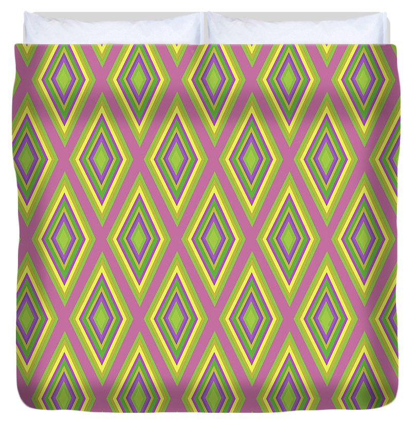 Diamonds Pattern Variation 6 - Duvet Cover