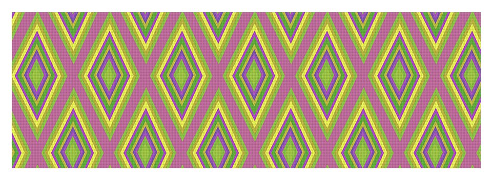 Diamonds Pattern Variation 6 - Yoga Mat