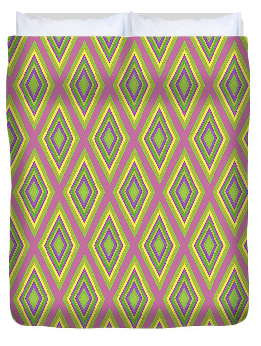 Diamonds Pattern Variation 6 - Duvet Cover