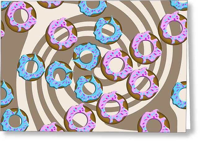 Donuts - Greeting Card