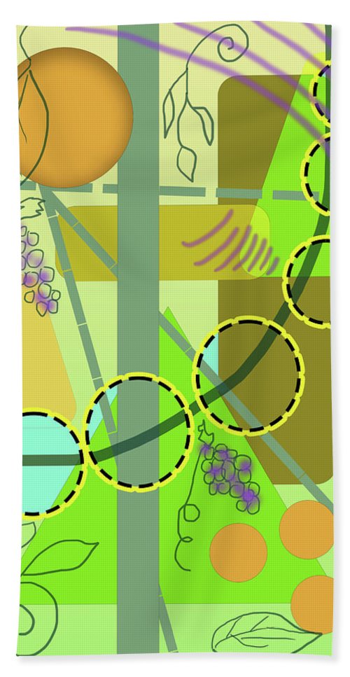 Driving To get Fruit - Beach Towel