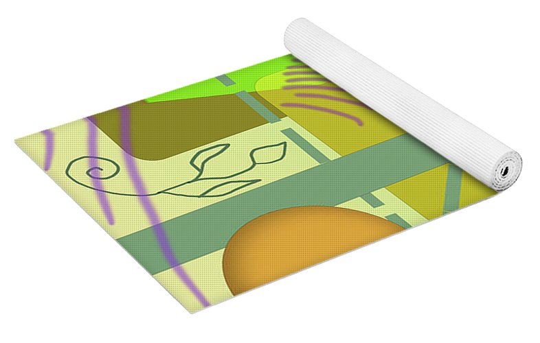 Driving To get Fruit - Yoga Mat