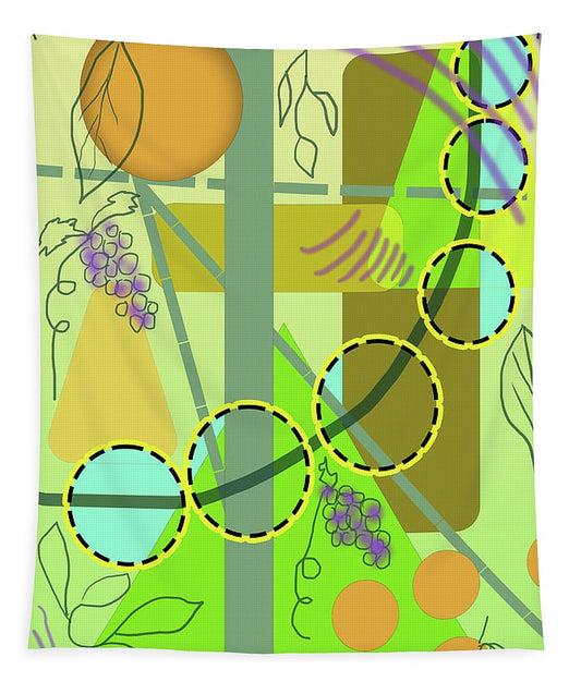 Driving To get Fruit - Tapestry